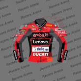 Alvaro Bautista Ducati Aruba it SBK 2023 Motorcycle Race JAcket Front